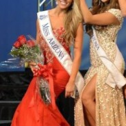 Congratulating Miss Arizona Alexa Rogers